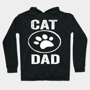 Cat Dad Funny Design Quote Hoodie